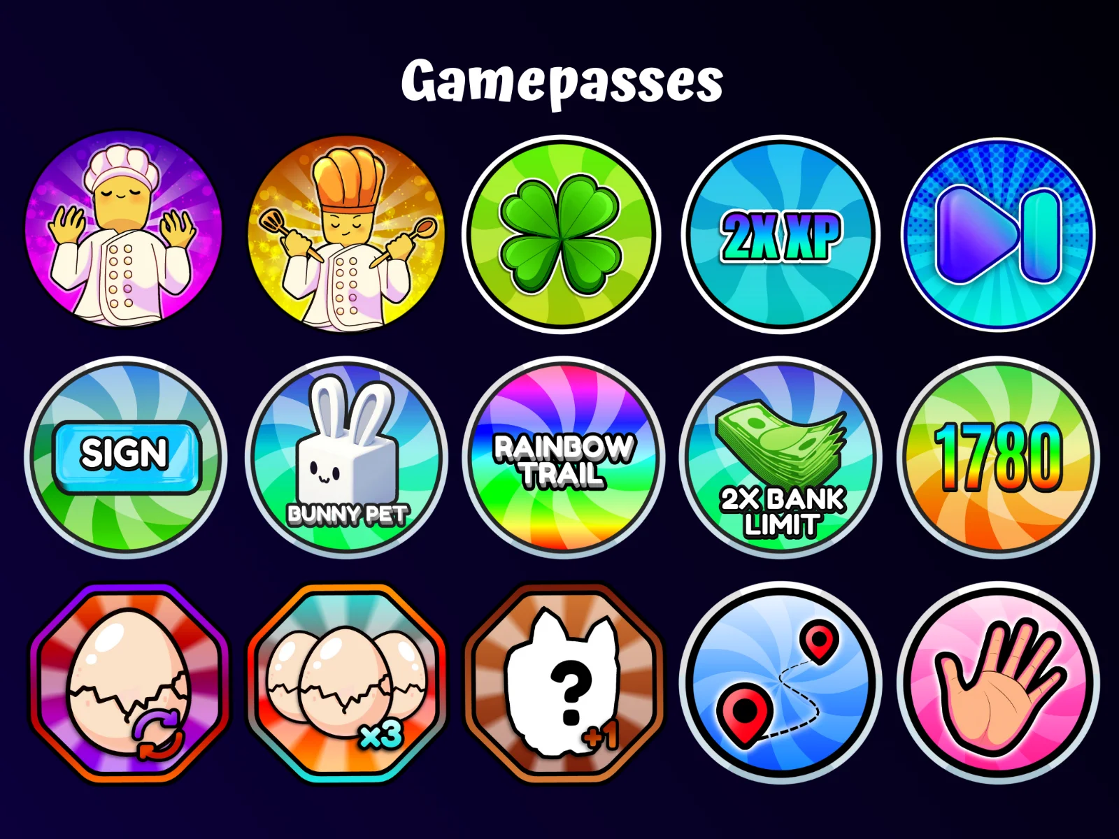 Badges & Passes 6