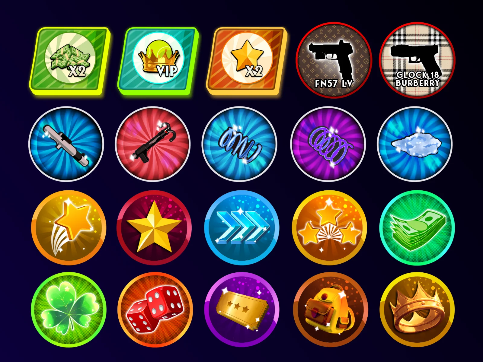 Badges & Passes 7