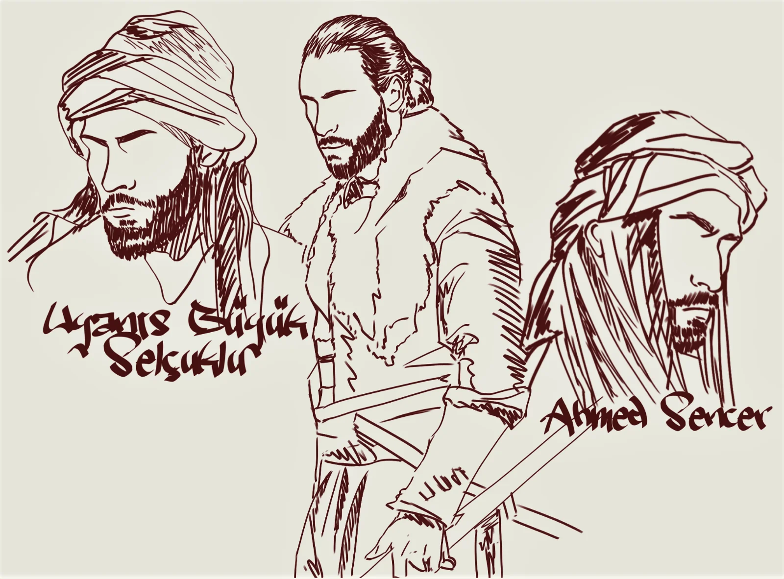 Character Concept Lineart