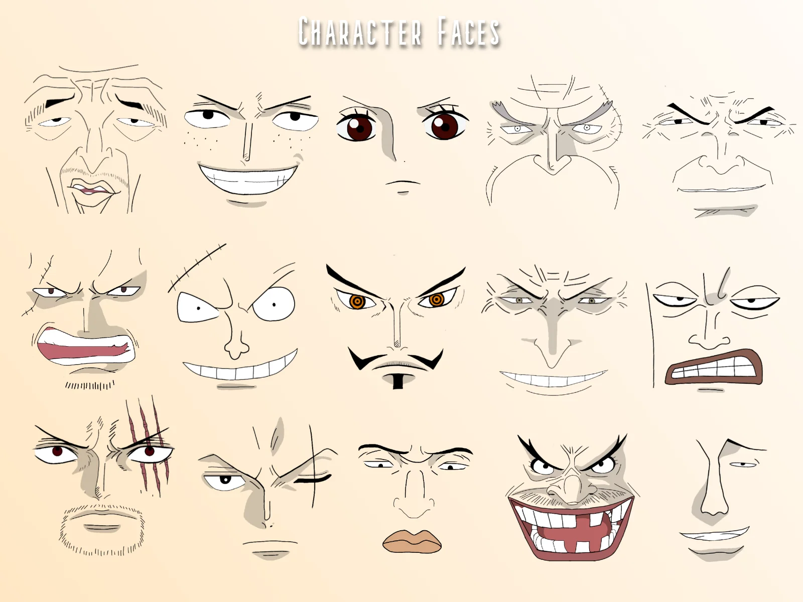 One piece Face pack